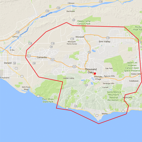 Service Area Map