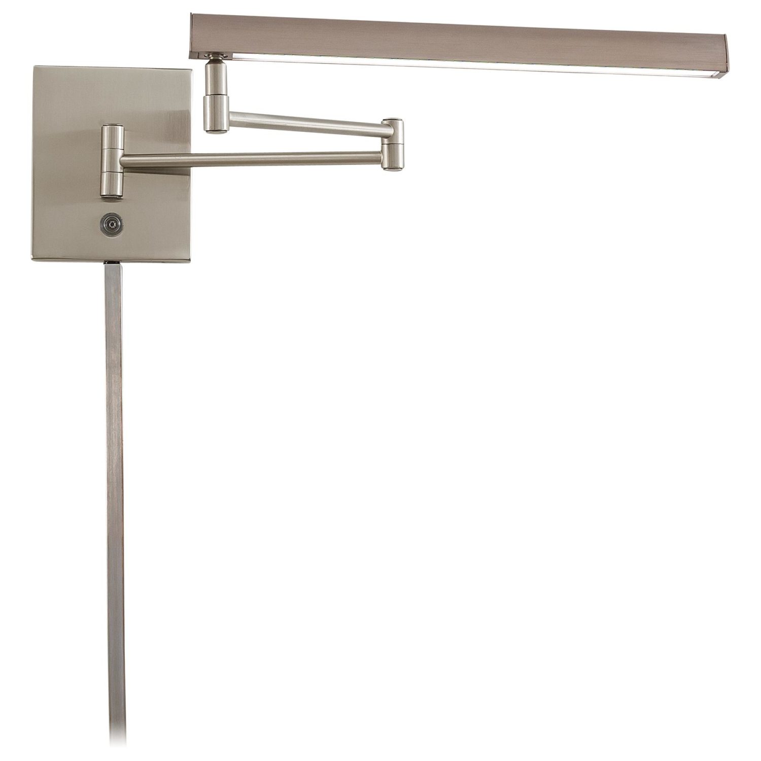 Madake Swing-Armed Sconce w/ Etched White Glass Diffuser