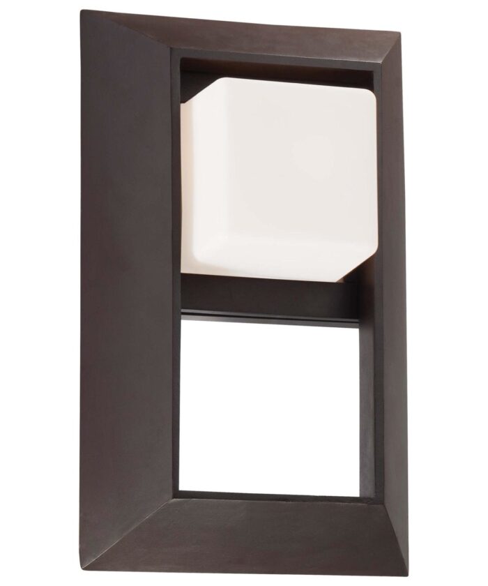 Casona Square Small Dorian Bronze Wall Lantern