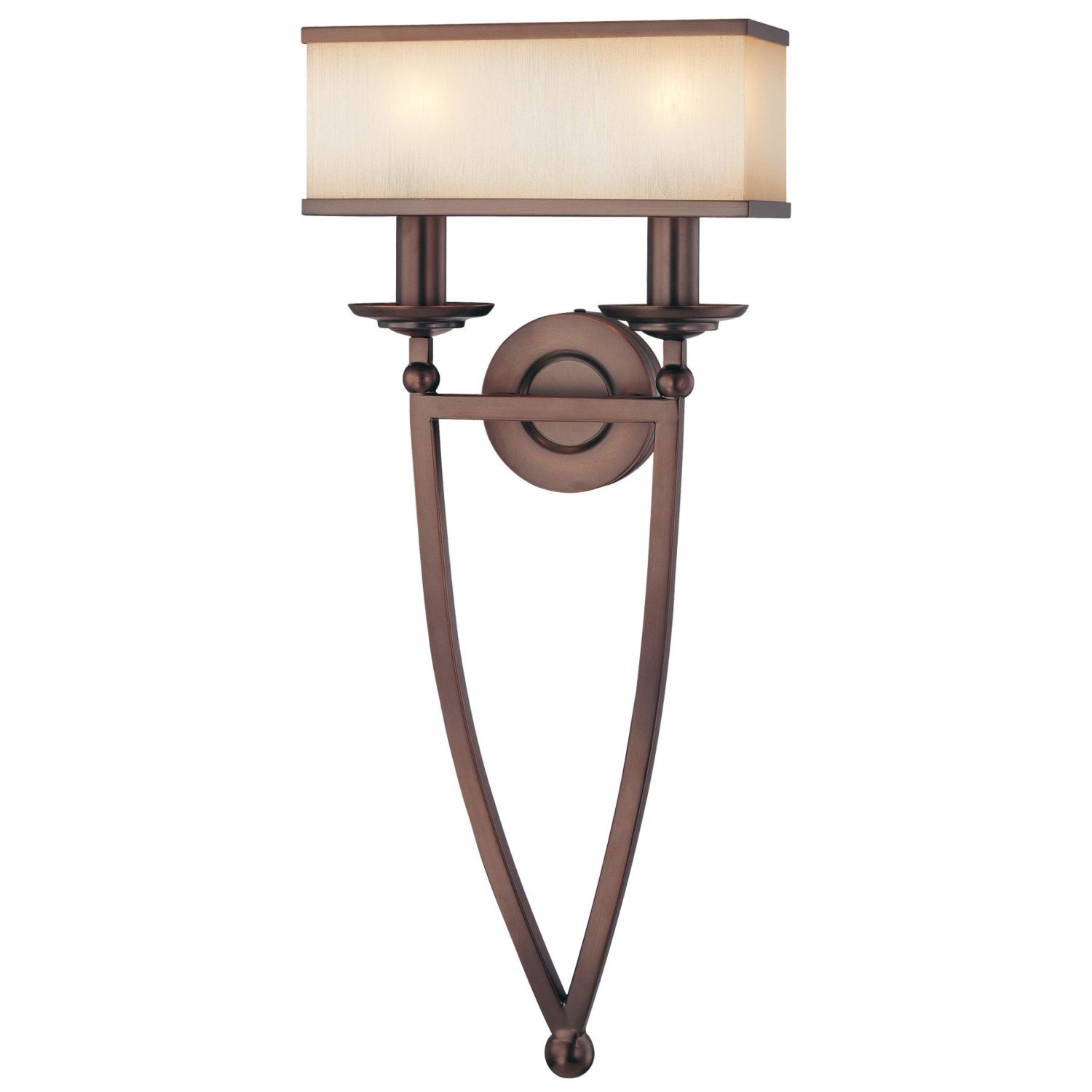 Underscore Cimarron Bronze 2 Light Wall Sconce